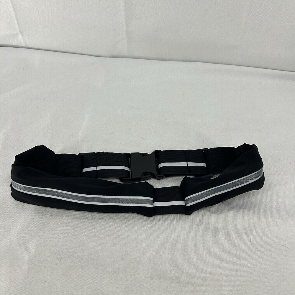 GO Belt Reflective Belt Cycling Running Black One Size
